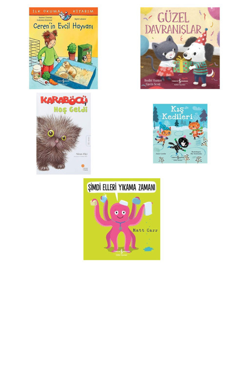 Ceren’İn Evcil Hayvanı + 4 Kitap (Set)
