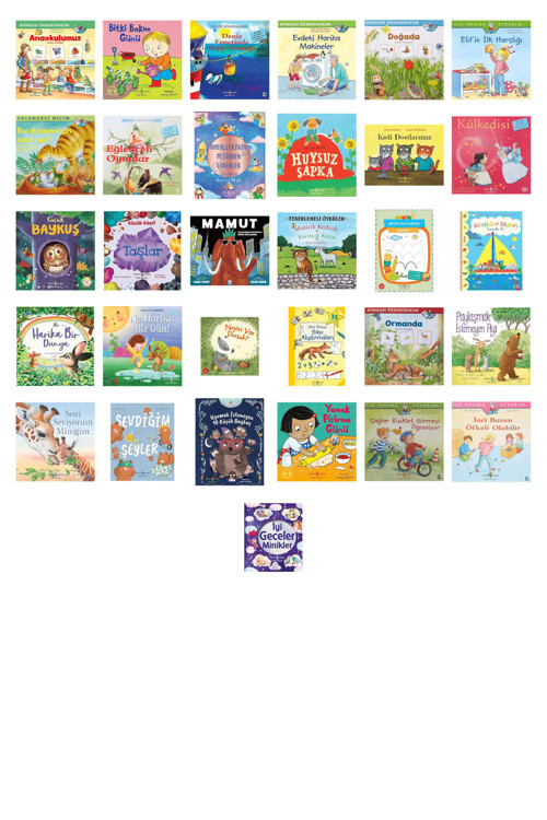 Anaokulumuz Resimli Sözlüğüm: Dünyayı Öğreniyorum + 30 Kitap (Set)