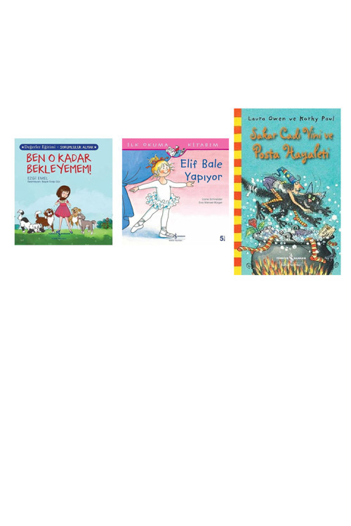Ben O Kadar Bekleyemem! - Değerler Eğitimi-Sorumluluk Almak + 2 Kitap (Set)