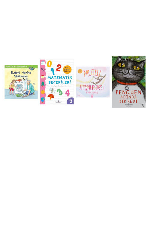 Dünyayı Öğreniyorum - Evdeki Harika Makineler + 3 Kitap (Set)