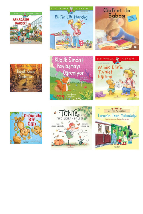 Arkadaşım Bahçeci: Dünyayı Öğreniyorum + 8 Kitap (Set)