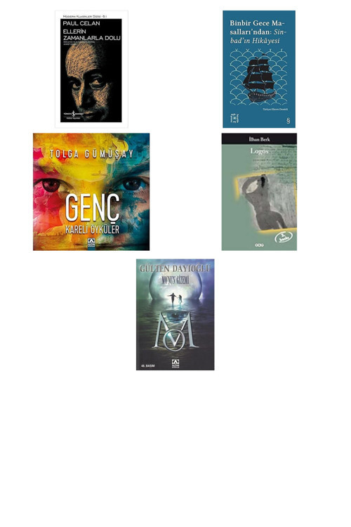 Ellerin Zamanlarla Dolu (Ciltli) + 4 Kitap Daha (Set)
