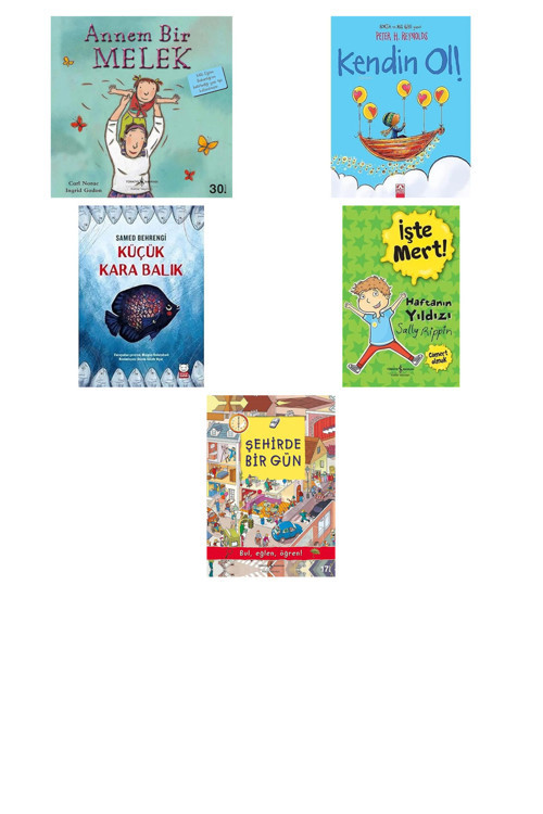 Annem Bir Melek + 4 Kitap (Set)