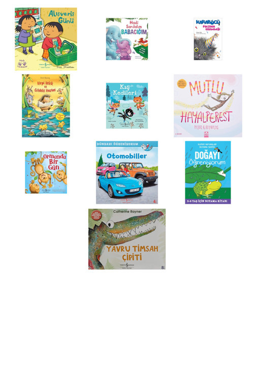 Alışveriş Günü + 9 Kitap (Set)