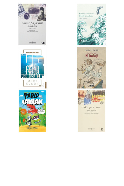 Enver Paşa’Nın Anıları: 1881 - 1908 + 5 Kitap Daha (Set)
