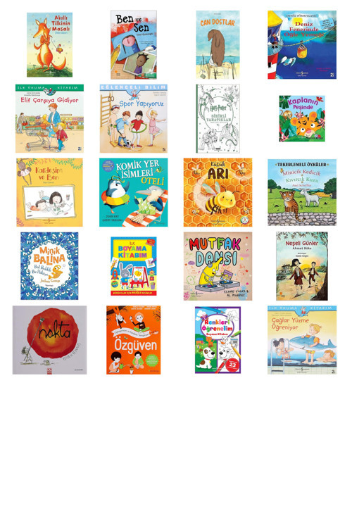 Akıllı Tilkinin Masalı + 19 Kitap (Set)