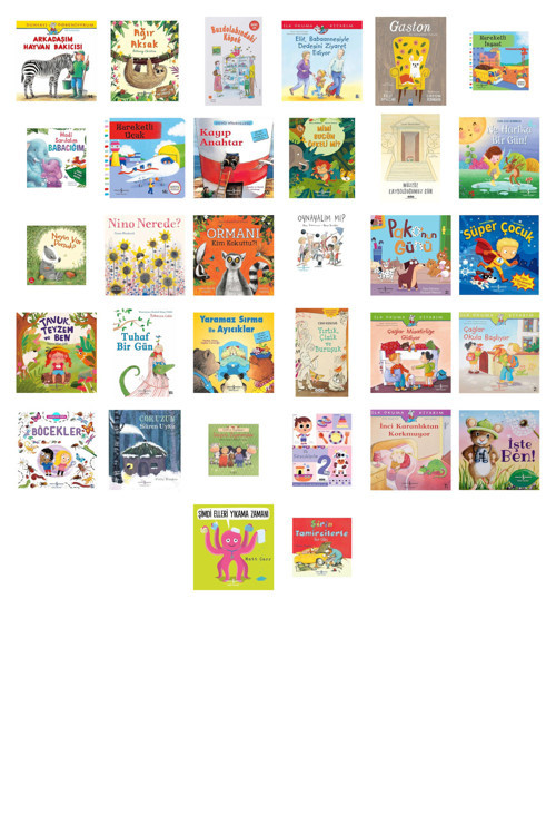 Arkadaşım Hayvan Bakıcısı + 31 Kitap (Set)