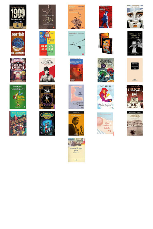 1909 İstanbul Düştü + 25 Kitap Daha (Set)