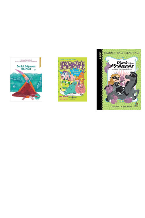 Denizi Düşleyen Prenses + 2 Kitap (Set)