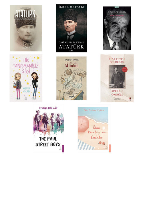 Atatürk - Kurucu Felsefenin Evrimi + 7 Kitap Daha (Set)