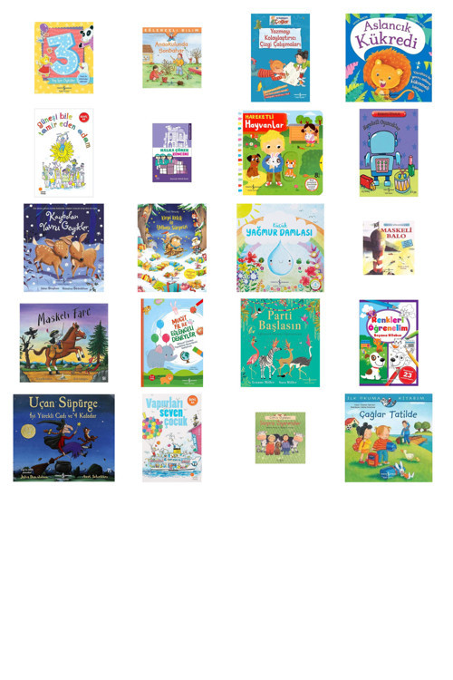 3 Yaş İçin Öyküler + 19 Kitap (Set)