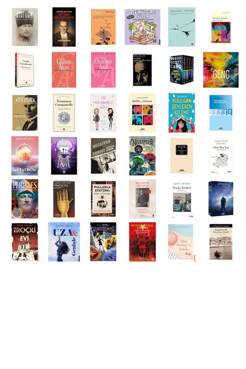 Atatürk - Kurucu Felsefenin Evrimi + 35 Kitap Daha (Set)
