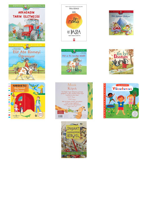 Arkadaşım Tarım İşletmecisi: Dünyayı Öğreniyorum + 9 Kitap (Set)