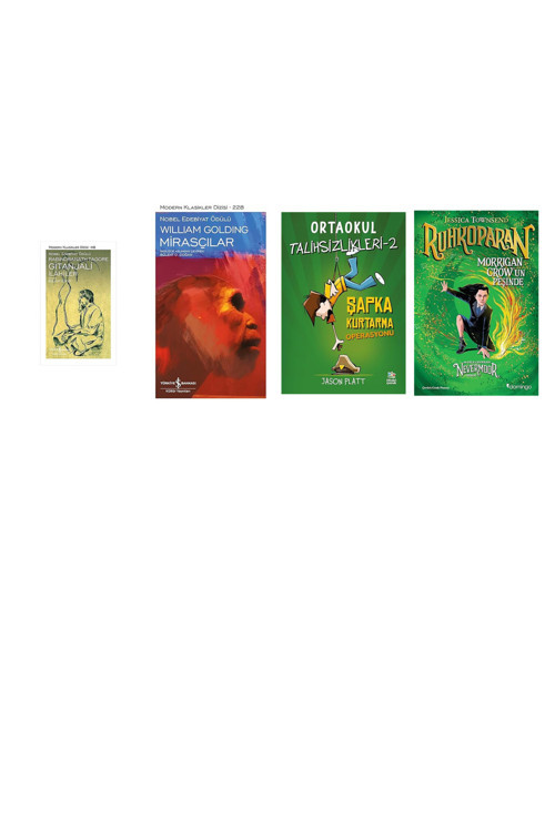 Gitanjali İlahiler (Ciltli) + 3 Kitap Daha (Set)