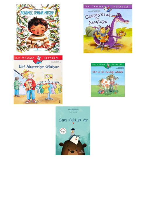 Benimle Oynar Mısın? + 4 Kitap (Set)