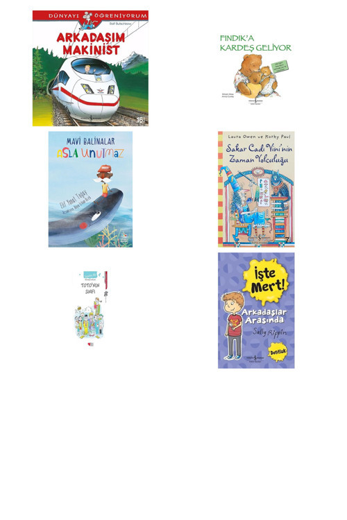 Arkadaşım Makinist + 5 Kitap (Set)