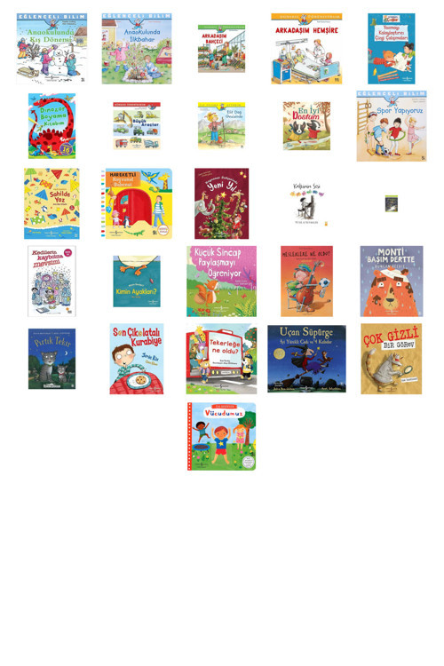 Anaokulunda Kış Dönemi - Eğlenceli Bilim + 25 Kitap (Set)