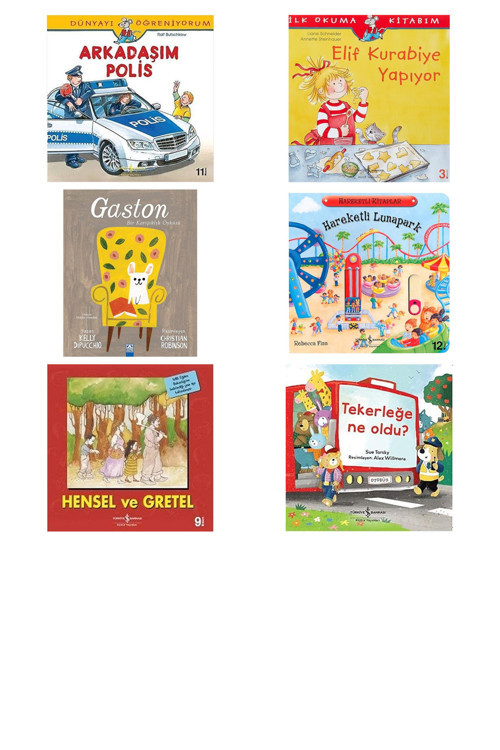 Arkadaşım Polis + 5 Kitap (Set)