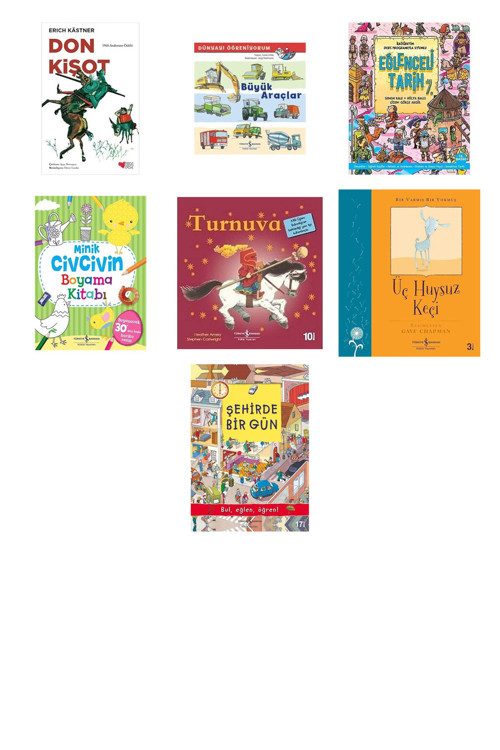 Don Kişot + 6 Kitap (Set)