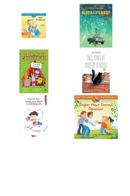 Elif Kuaförde: İlk Okuma Kitabım + 5 Kitap (Set)
