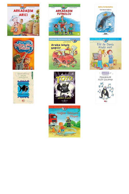 Arkadaşım Arıcı + 9 Kitap (Set)