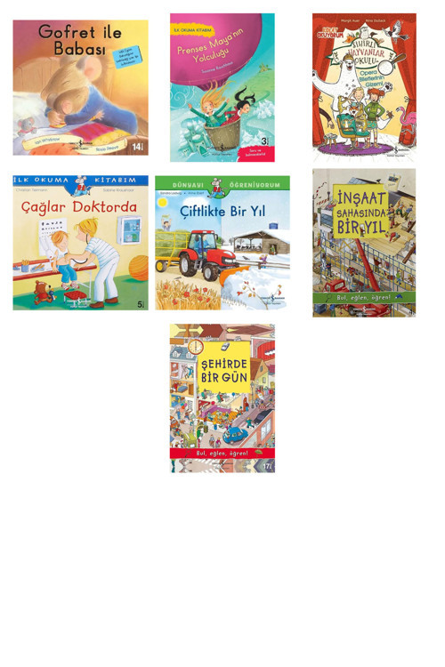 Gofret İle Babası + 6 Kitap (Set)