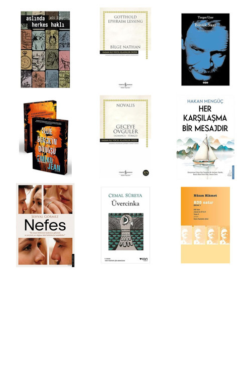 Aslında Herkes Haklı + 8 Kitap Daha (Set)