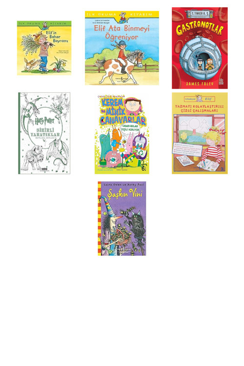 Elifin Bahar Bayramı: İlk Okuma Kitabım + 6 Kitap (Set)