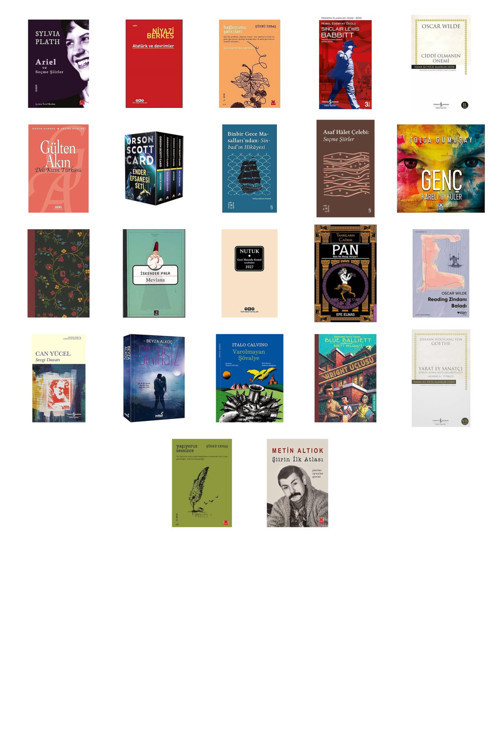Ariel Ve Seçme Şiirler + 21 Kitap Daha (Set)