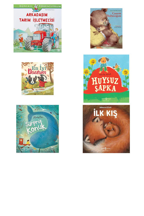 Arkadaşım Tarım İşletmecisi: Dünyayı Öğreniyorum + 5 Kitap (Set)