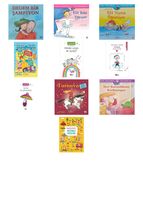 Dedem Bir Şampiyon + 9 Kitap (Set)