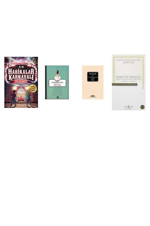 Harikalar Karnavalı: Sihirci Çırağı Serisi 2. Kitap + 3 Kitap Daha (Set)