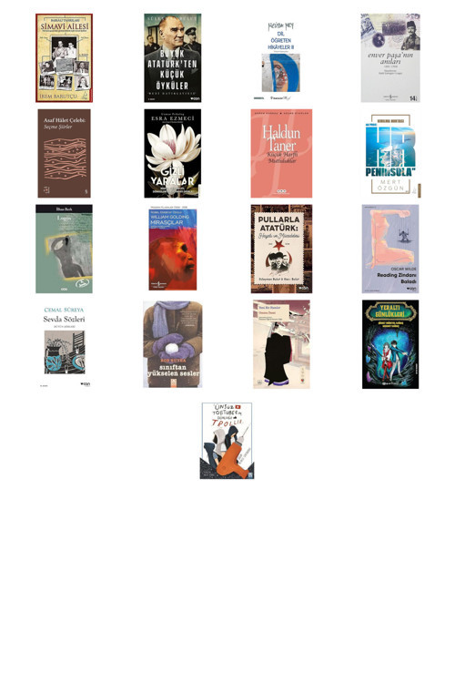 Babıali Tanrıları Simavi Ailesi + 16 Kitap Daha (Set)