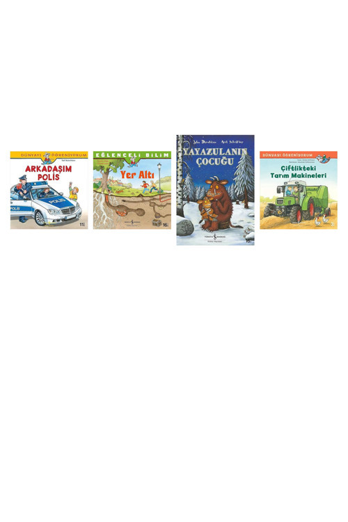 Arkadaşım Polis + 3 Kitap (Set)