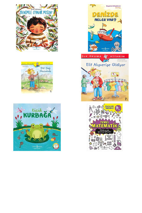 Benimle Oynar Mısın? + 5 Kitap (Set)
