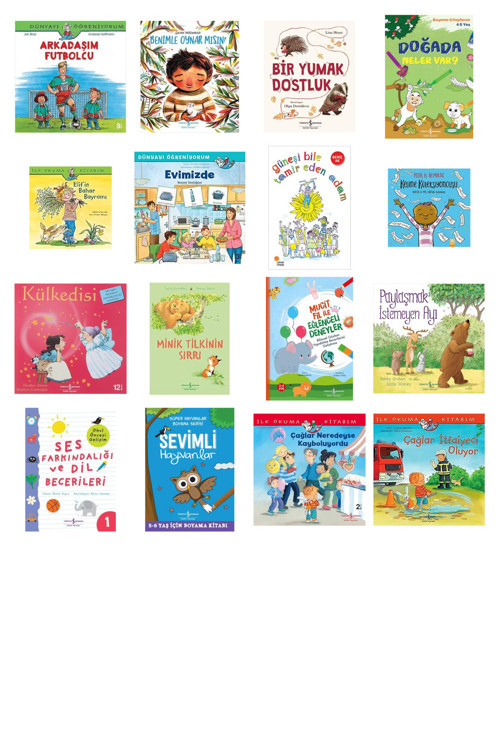 Arkadaşım Futbolcu + 15 Kitap (Set)