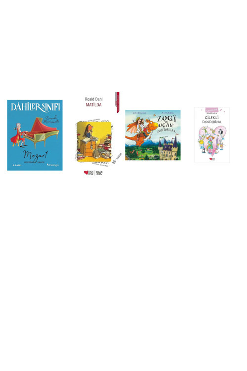 Dahiler Sınıfı - Mozart Müziğin Dahisi + 3 Kitap (Set)