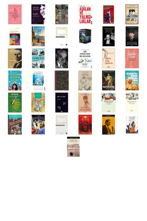 Alice Harikalar Diyarında + 36 Kitap Daha (Set)
