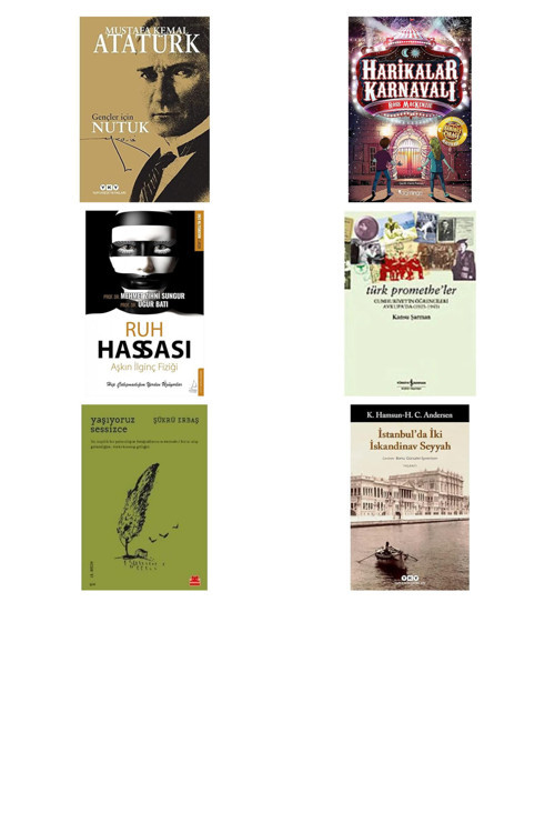Gençler İçin Nutuk + 5 Kitap Daha (Set)