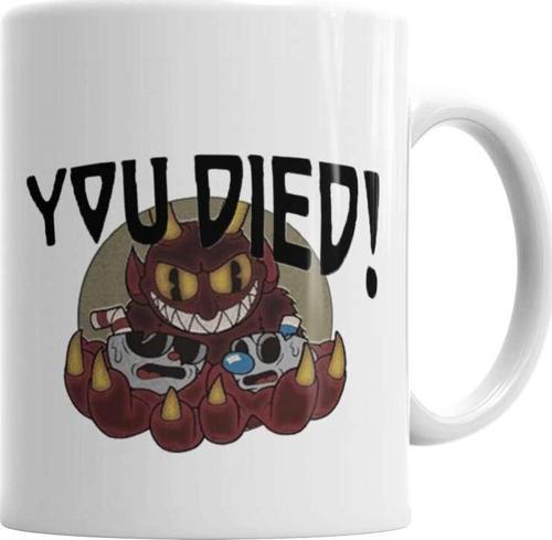 Cuphead 02 Kupa Bardak Porselen