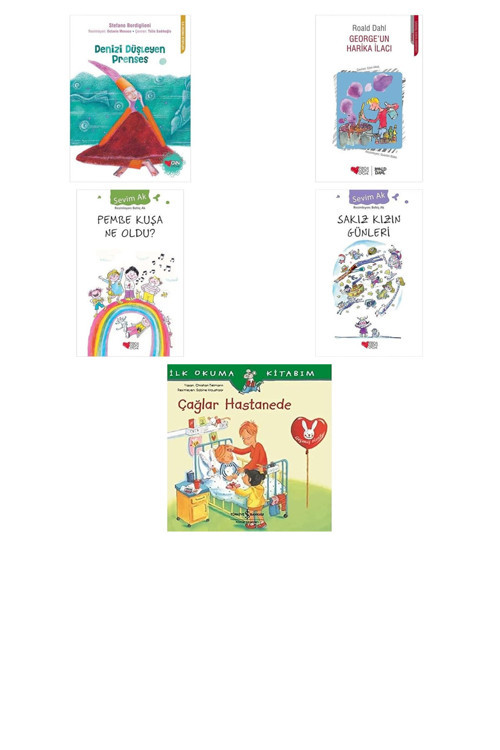 Denizi Düşleyen Prenses + 4 Kitap (Set)