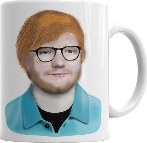 Ed Sheeran Kupa Bardak Porselen