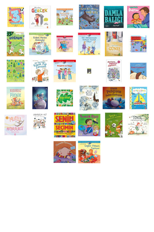 3 Yaş İçin Öyküler + 31 Kitap (Set)