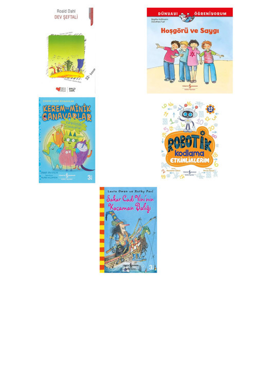 Dev Şeftali + 4 Kitap (Set)
