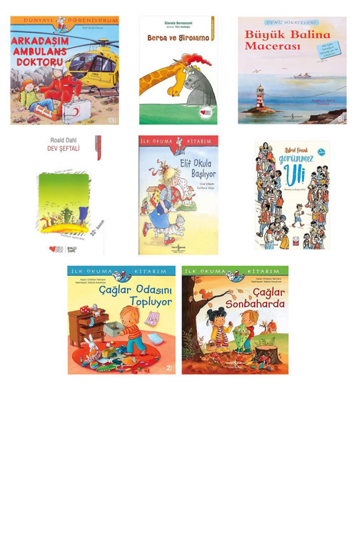 Arkadaşım Ambulans Doktoru + 7 Kitap (Set)