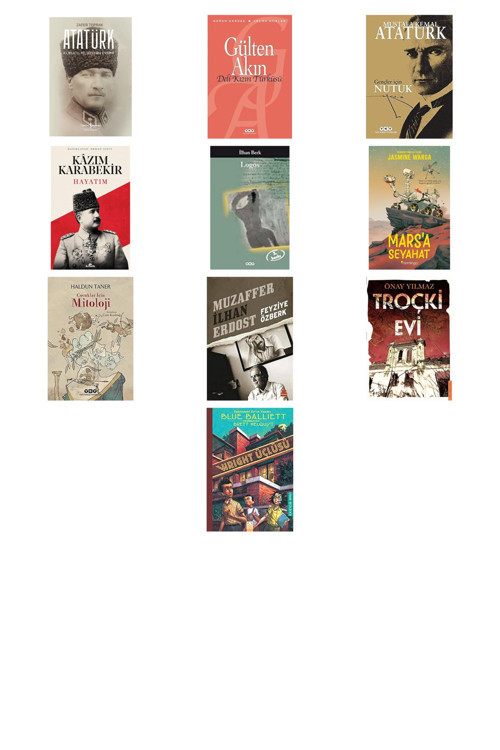 Atatürk - Kurucu Felsefenin Evrimi + 9 Kitap Daha (Set)
