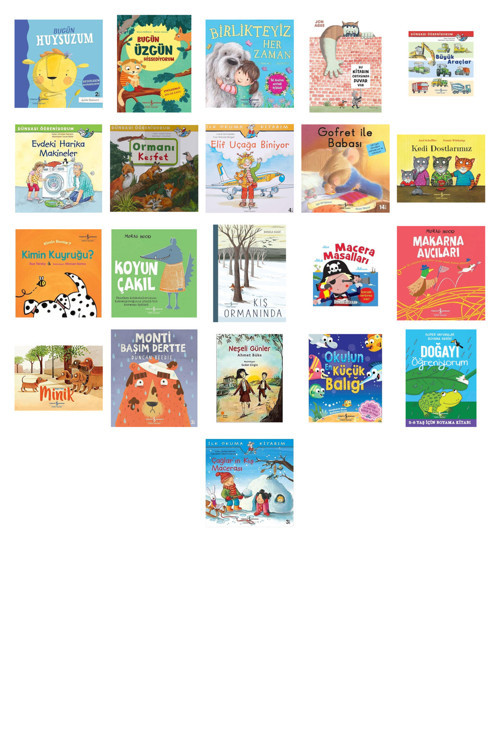 Bugün Huysuzum - Duygularım Davranışlarım + 20 Kitap (Set)