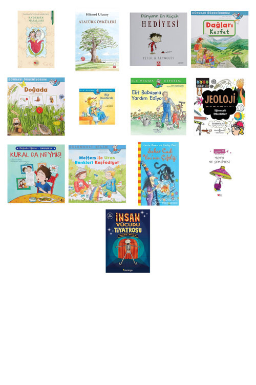 Andersen Masalları: Behçet Necatigil Çevirisiyle + 12 Kitap (Set)