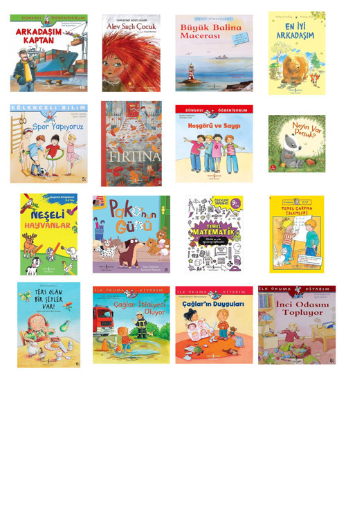 Arkadaşım Kaptan + 15 Kitap (Set)