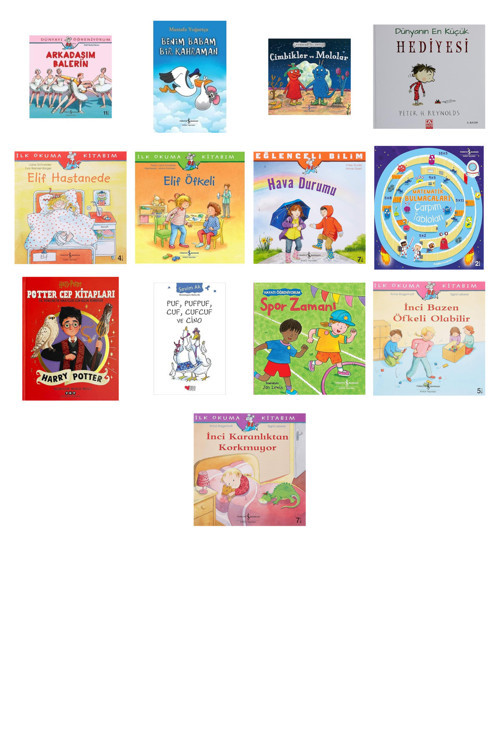 Arkadaşım Balerin + 12 Kitap (Set)